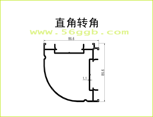 高隔間鋁材